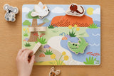 Eleganter - BUSH BUDDIES AUSTRALIAN ANIMALS WOODEN CHUNKY PUZZLE