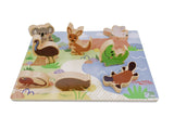 Eleganter - BUSH BUDDIES AUSTRALIAN ANIMALS WOODEN CHUNKY PUZZLE