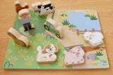 Eleganter - WOODEN CHUNKY AUSSIE FARM ANIMAL PUZZLE