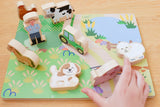 Eleganter - WOODEN CHUNKY AUSSIE FARM ANIMAL PUZZLE