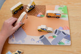 Eleganter - WOODEN CHUNKY CONSTRUCTION VEHICLE PUZZLE