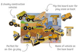 Eleganter - WOODEN CHUNKY CONSTRUCTION VEHICLE PUZZLE