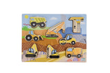Eleganter - WOODEN CHUNKY CONSTRUCTION VEHICLE PUZZLE