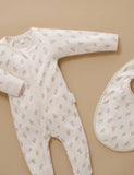 Purebaby - Primrose Thick Zip Growsuit