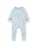 Bebe - ALVIN CAR ORGANIC LS ZIPSUIT