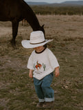 Blossom & Pear - Kids 'Hold Your Horses' Slouch Tee