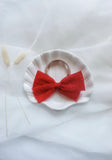 Confetti Kidz - Sparkly Cherry Tulle Bow - Clip