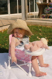 Sandy Bums - Portable Baby Chair - BLOOM