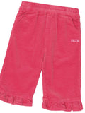 Huxbaby - Cord Frill Hem Pant Pink