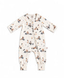 Confetti Kidz - Pup Racer | Bamboo Zipsuit