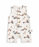 Confetti Kidz - Pup Racer | Sleeveless Romper
