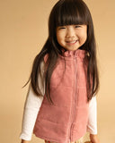 Fox & Finch - WILD GARDEN QUILTED ZIP UP VEST 3-7 YRS