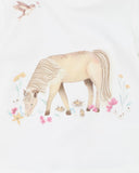 Bebe - WINNIE PONY ORGANIC LS TEE