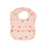 All4Ella - Recycled pouch bib - Strawberries