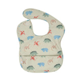 All4Ella - Recycled pouch bib - Dinosaurs