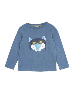 Fox & Finch - HIGH FLYER FOX PILOT TEE 3-7 YRS