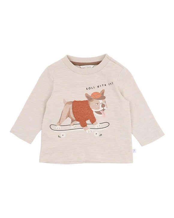 Fox & Finch - COOL DOGS SKATE BOARD TEE 3-7yrs
