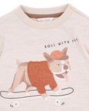 Fox & Finch - COOL DOGS SKATE BOARD TEE 3-7yrs