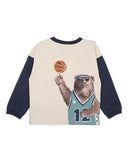 Fox & Finch - WILD SIDE BASKETBALL LS TEE 3-7 YRS