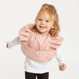 All4Ella - Recycled Frill Bib - Leaves