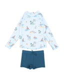 Minihaha - NIKOLAI LS RASHIE & TRUNK SET