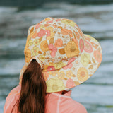 Bedhead - Ponytail Swim Bucket Beach Hat - Floral Tallulah