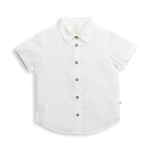 Tiny Twig - Cambric Shirt - White