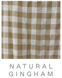 Ljc - Roma Top - Natural Gingham