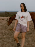 Blossom & Pear - Ladies 'Hold Your Horses' Tee