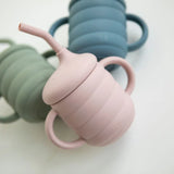 All4Ella - Silicone Sippy Cup with Straw