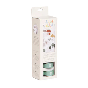 All4Ella - Muslin swaddle & 2 pram peg gift set - Country Farm