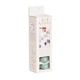 All4Ella - Muslin swaddle & 2 pram peg gift set - Country Farm