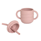 All4Ella - Silicone Sippy Cup with Straw