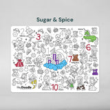 HeyDoodle - 123 Sugar & Spice Mat