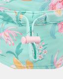 Toshi - Swim Flap Cap Paradise - Waratah Mint