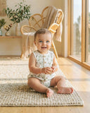 bebe - TAYLOR ORGANIC BUTTON FRONT BODYSUIT