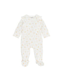 Bebe - BAILEY FLORAL PRINT LS ZIP ONESIE