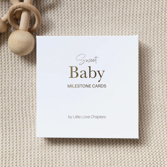 Little Love Chapters - SWEET BABY MILESTONE CARDS
