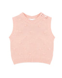 Bebe - GEMMA ORGANIC BOBBLE KNIT VEST