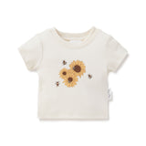 Aster & Oak - Sunflower Print Tee