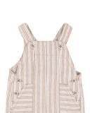 Bebe - Beige Stripe Overalls