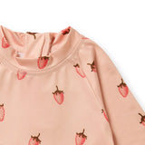Wilson & Frenchy - Strawberry Kisses Cutwork Rashie Swimset