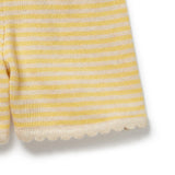 Wilson & Frenchy - Sunny Sorbet Organic Knitted Stripe Playsuit