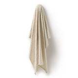 Wilson & Frenchy - Milk Cloud Organic Knitted Chevron Blanket