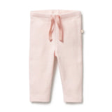 Wilson & Frenchy - Organic Stripe Rib Legging - Cantaloupe