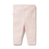 Wilson & Frenchy - Organic Stripe Rib Legging - Cantaloupe
