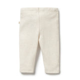 Wilson & Frenchy - Organic Stripe Rib Legging - Oatmeal