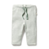 Wilson & Frenchy - Organic Stripe Rib Legging - Fern