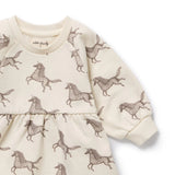 Wilson & Frenchy - Little Unicorn Organic Terry Sweat Dress