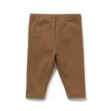 Wilson & Frenchy - Nutmeg Organic Rib Legging